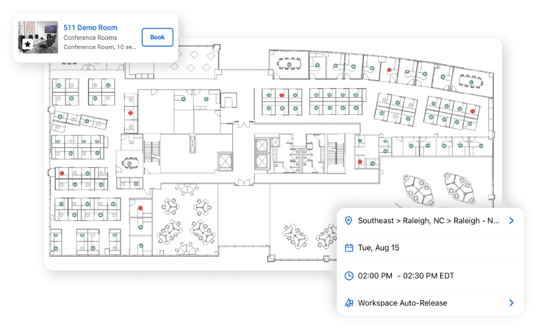 Interactive floorplans